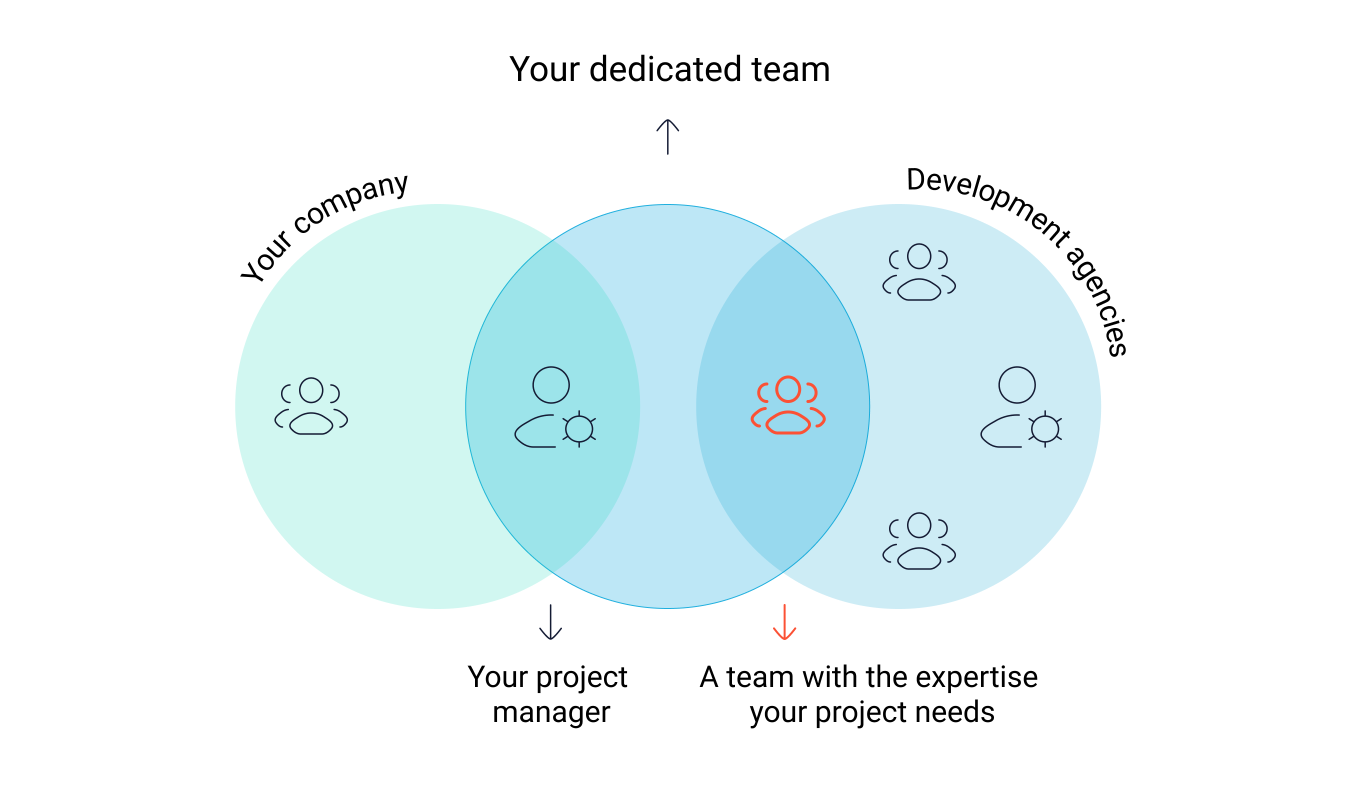 Offshore software development team services