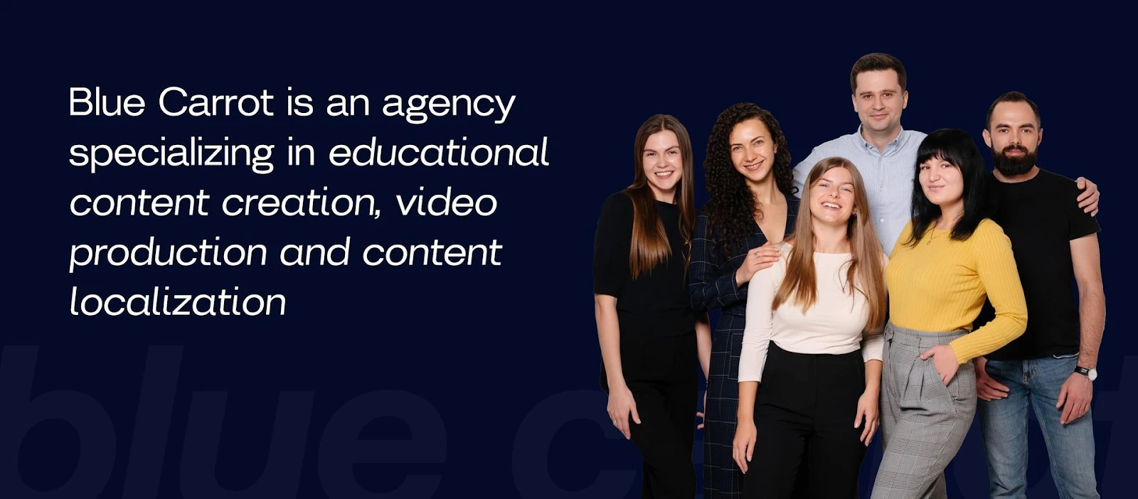 BlueCarrot creative production agency 