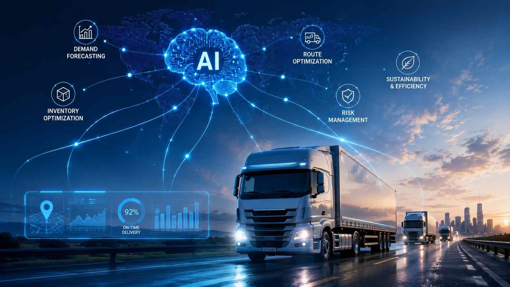 Use cases of AI in logistics