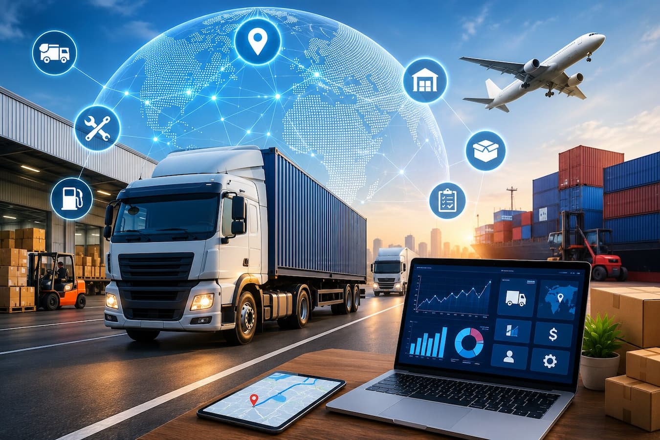 Logistics management software for business