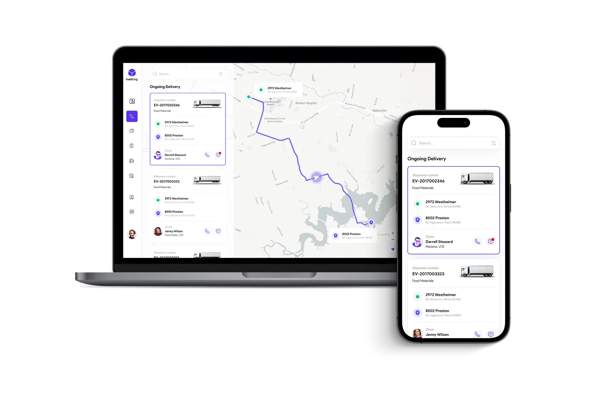 Route optimization software